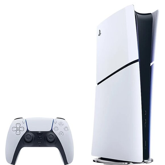 NEW Sony PS5 Slim Digital Edition 1TB Video Game Console - White - Picture 2 of 2